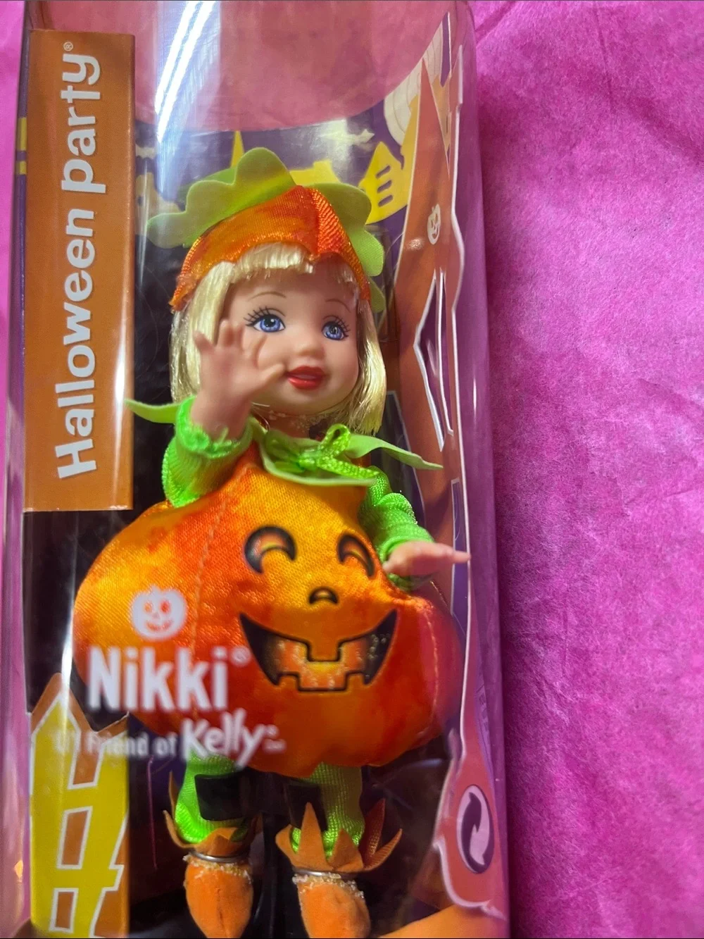 2003 Mattel Barbie Kelly Club Nikki  Target Special Edition Pumpkin NRFB